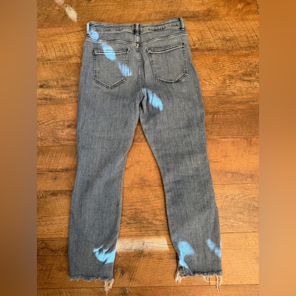 Forever 21 Distressed Blue Jeans - Picture 4 of 5